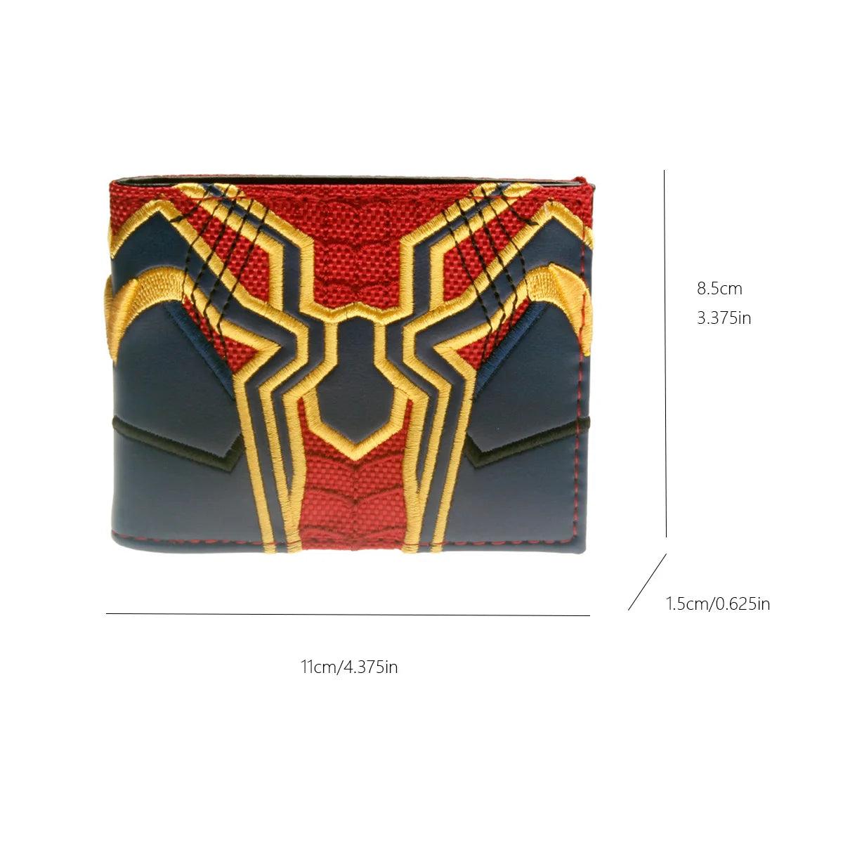 Embroidered Spidey Suit Wallet