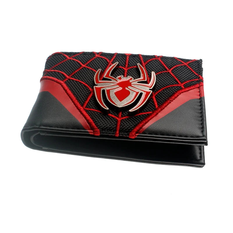 Gothic Spider Web Embossed Wallet