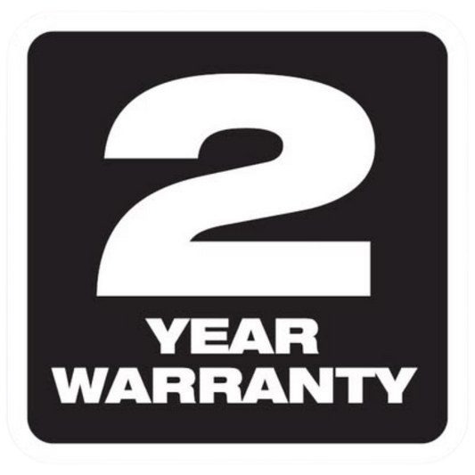 2-Year Warranty